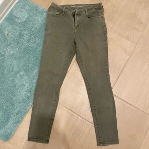 Omg Navy Rockstar Jeans (Army Green)